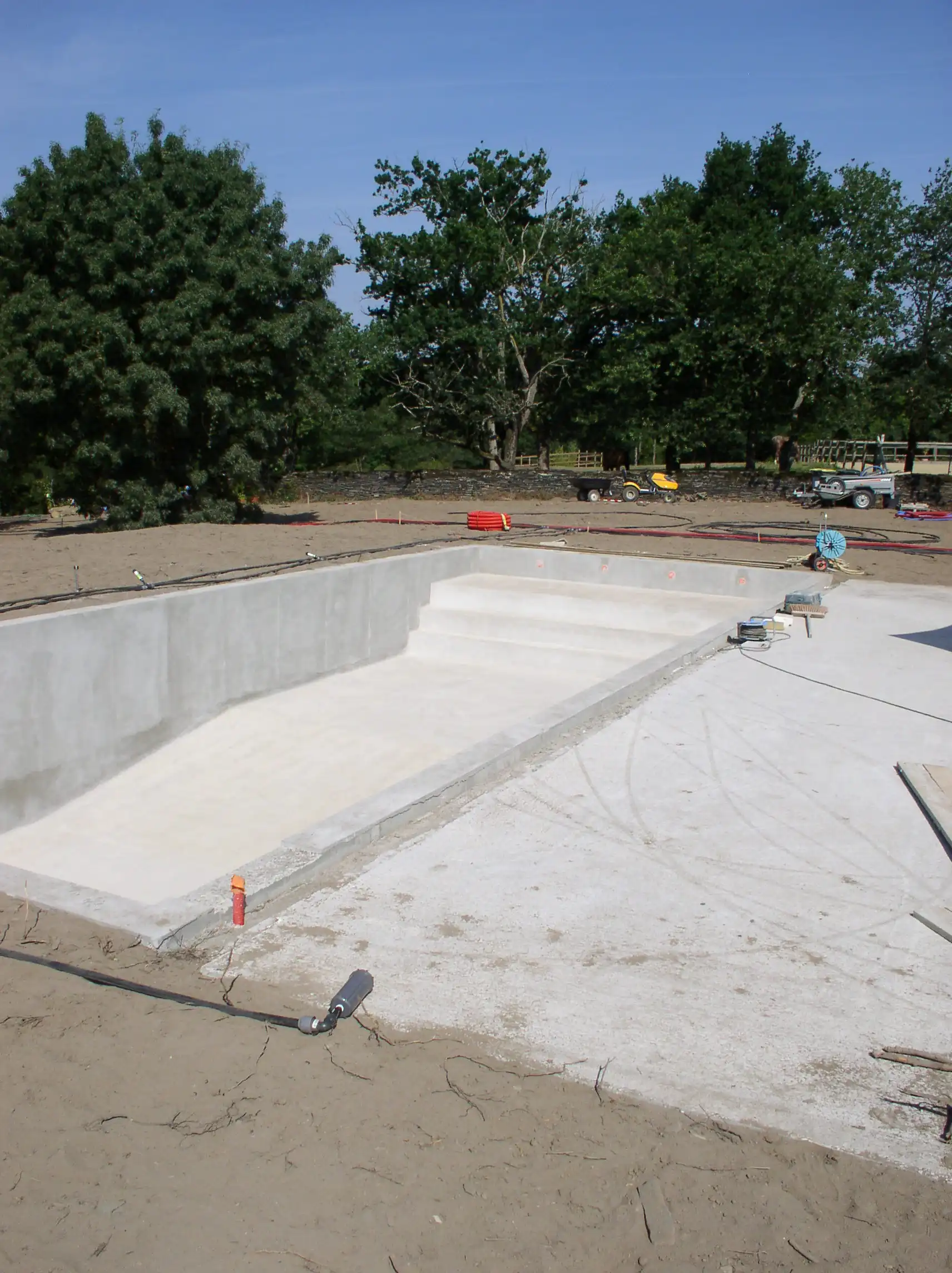 Réalisation piscine, Vermeulen Maçonnerie, maçonnerie à Les Alleuds-Brissac-Quince